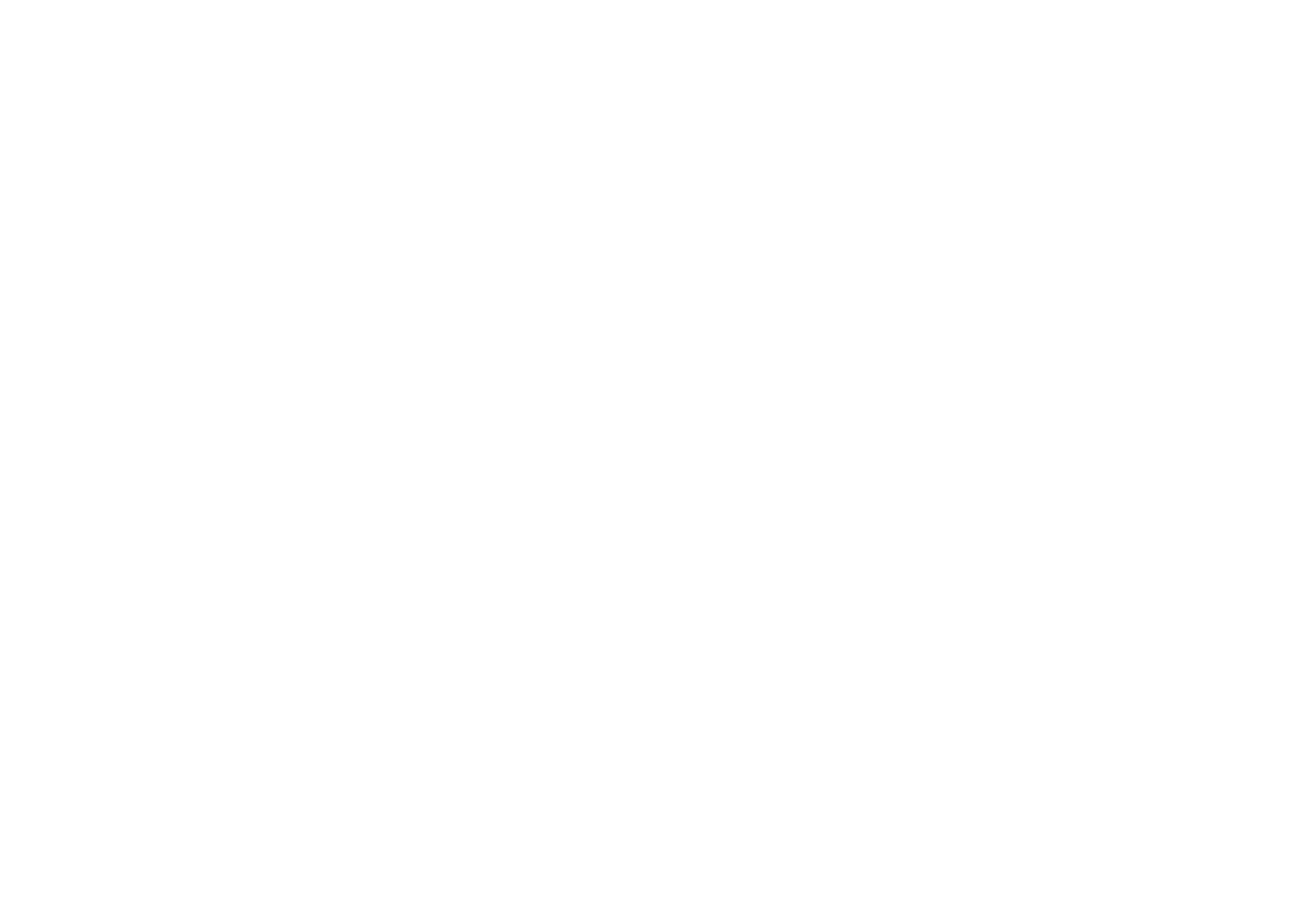 Axonometric section showing the vaulted ceilings, the mezzanine and the stair, drawn in white lines