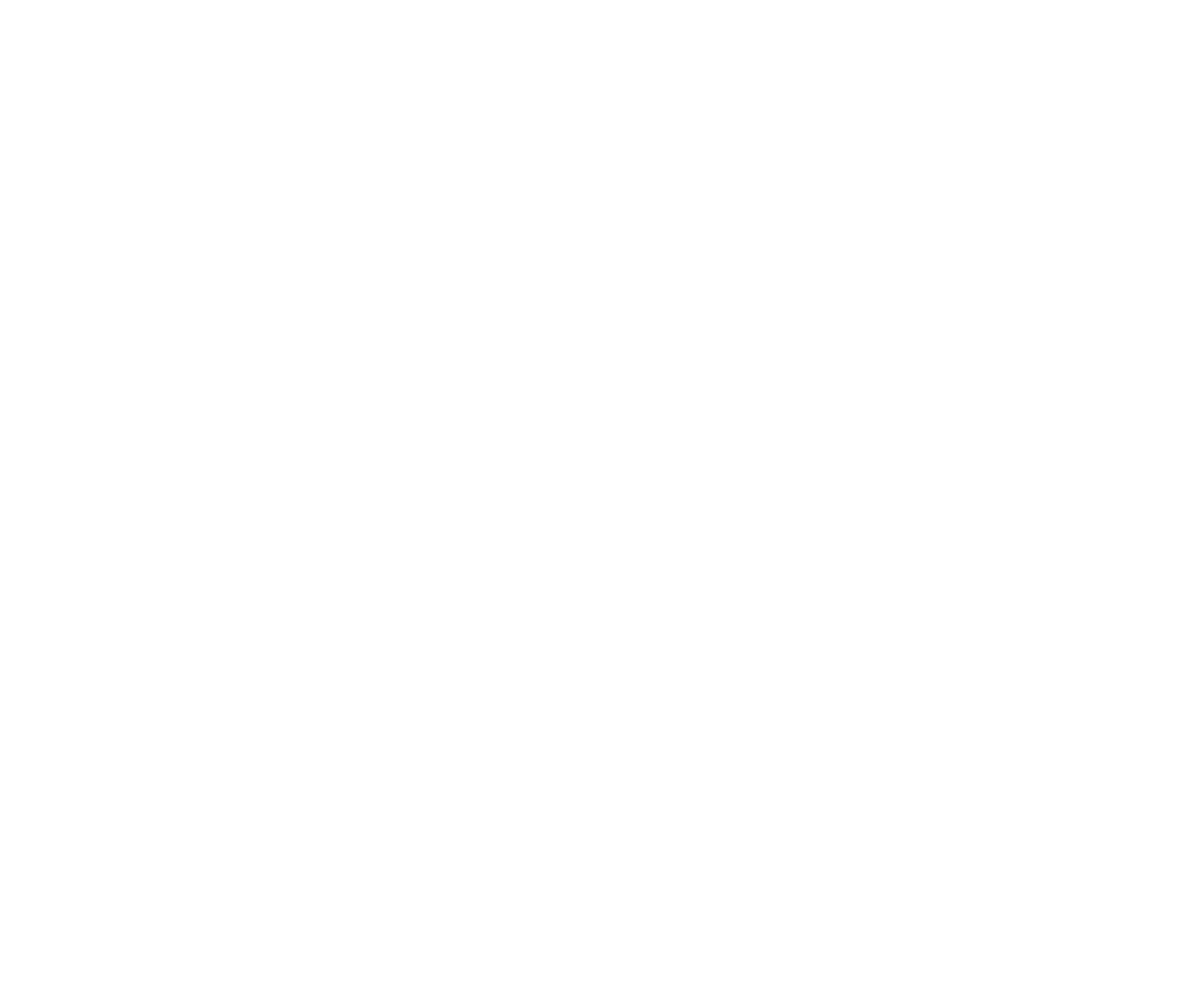 Assonometria del locale con il volume del bancone e l'area dei tavoli, disegno in bianco