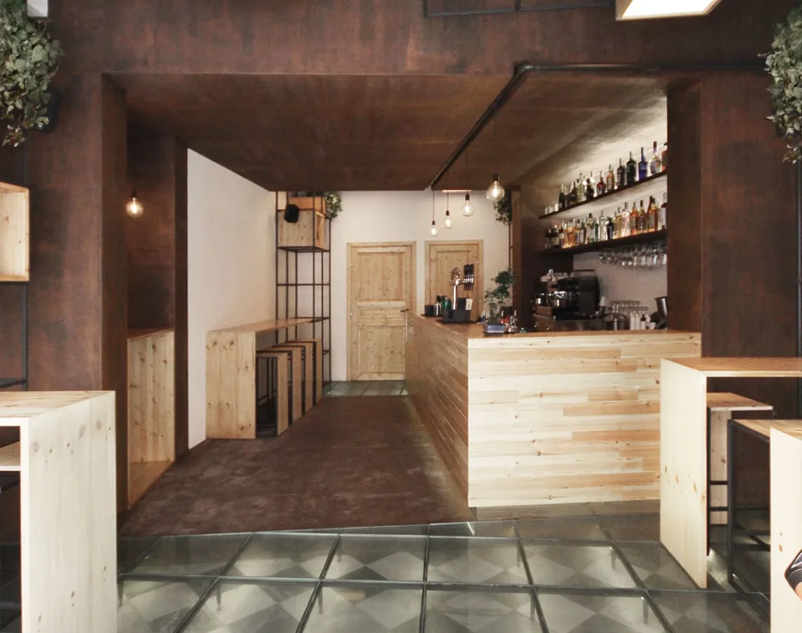 Arketipo: Ai Giudici – coffee & drinks, progetto di Studio Didea