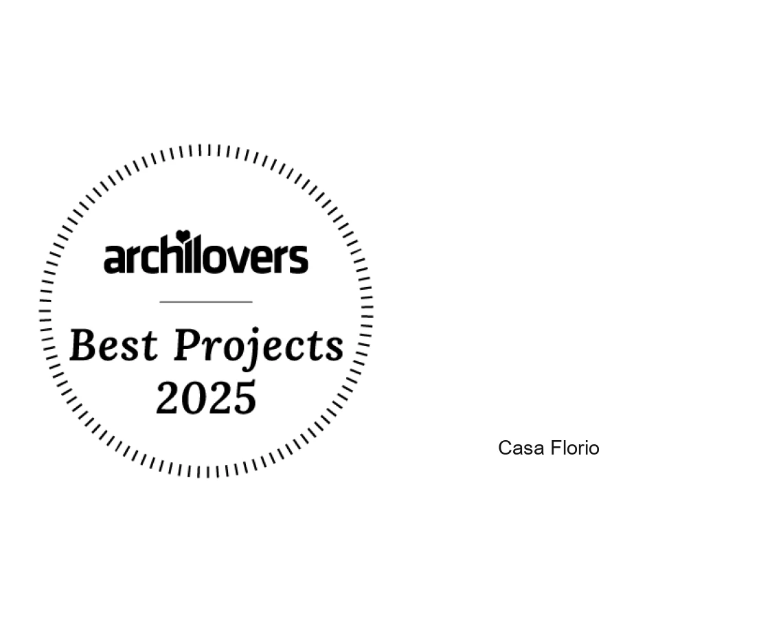 Archilovers Best Project 2025 — Casa Florio — Studio Didea