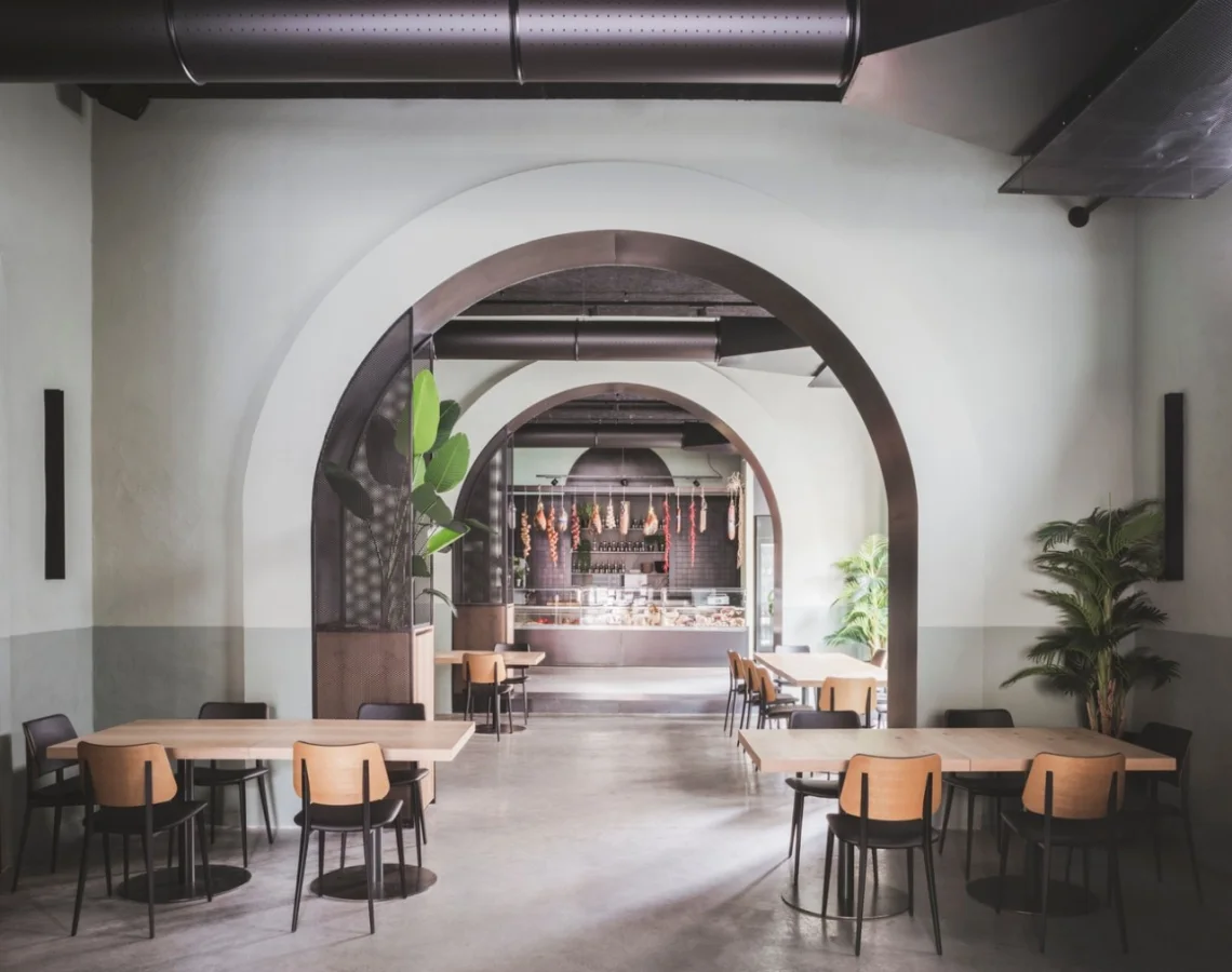 Domus: La Brace Food Experience, progetto di Studio Didea