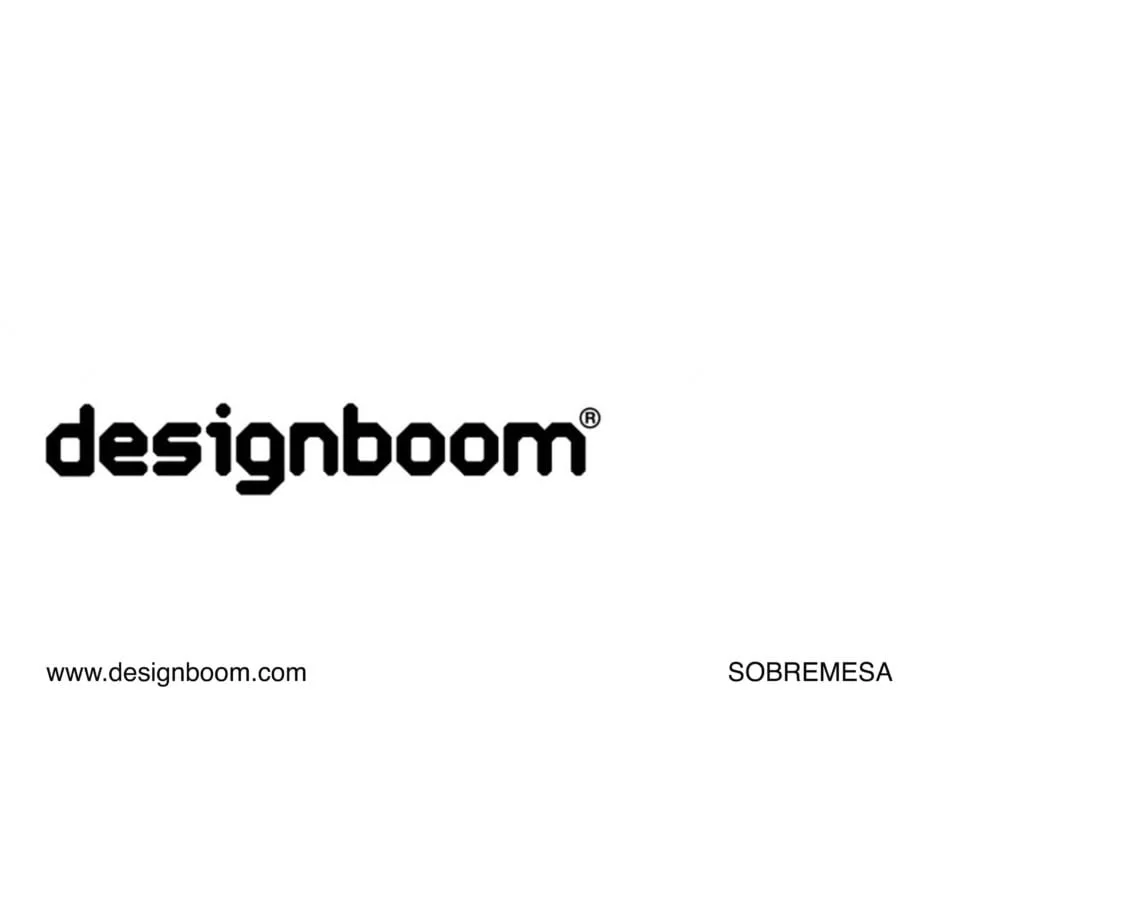 Sobremesa — Designboom — Studio Didea