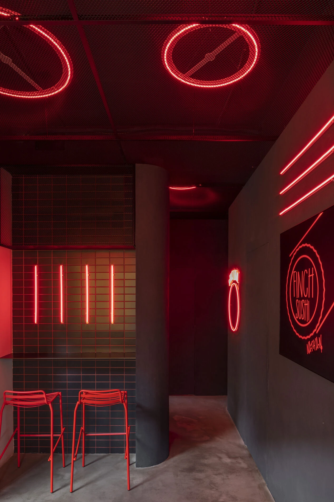 Finch sushi, Food & Beverage a Palermo — Studio Didea — Dark
