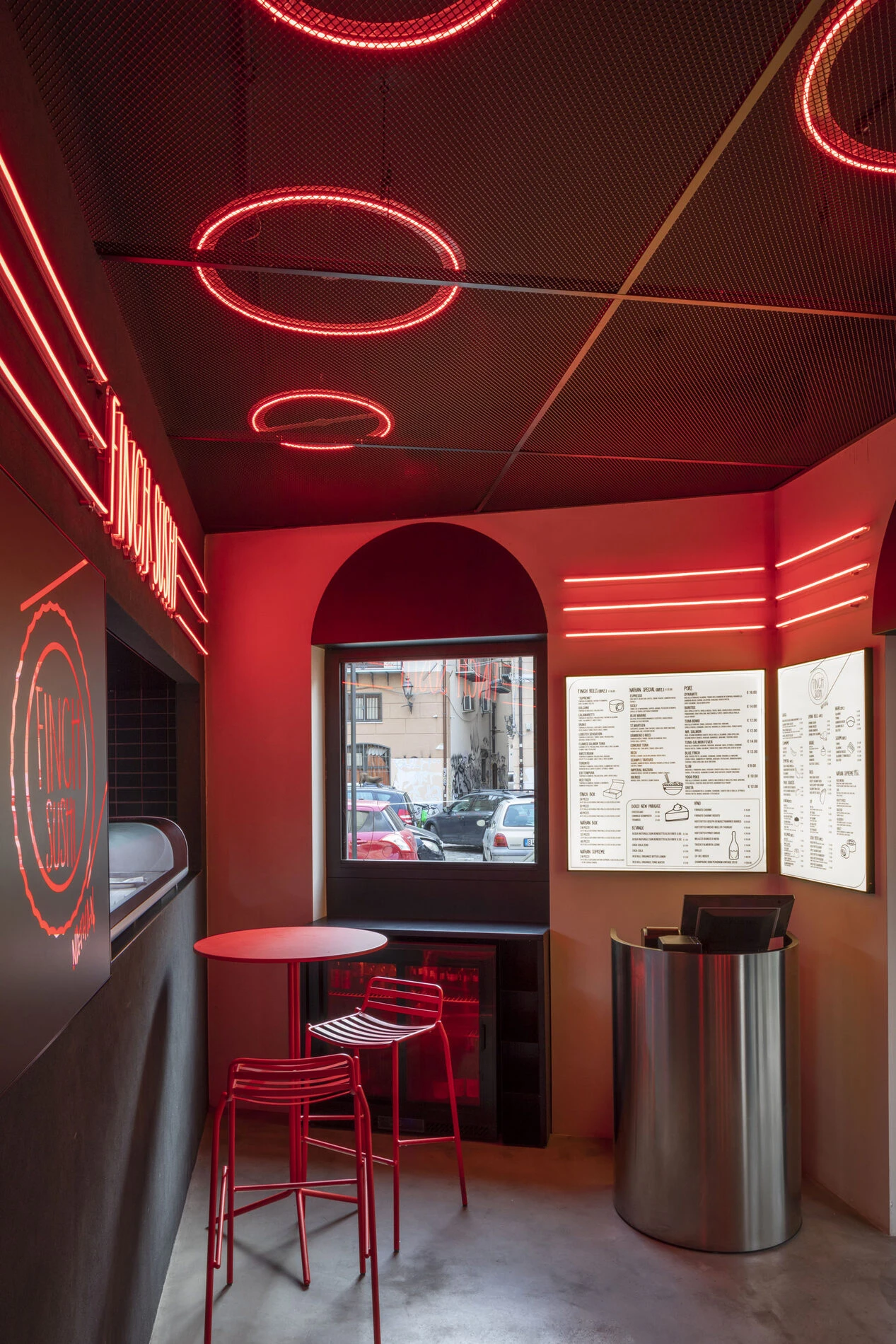 Finch sushi, Food & Beverage a Palermo — Studio Didea — Materiali