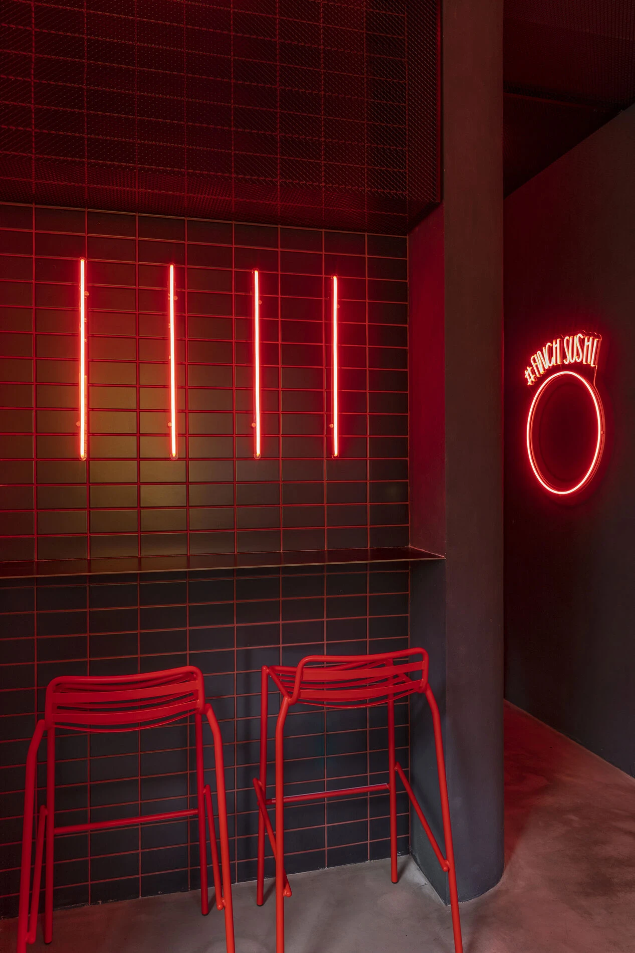 Finch sushi, Food & Beverage a Palermo — Studio Didea — Futuristico