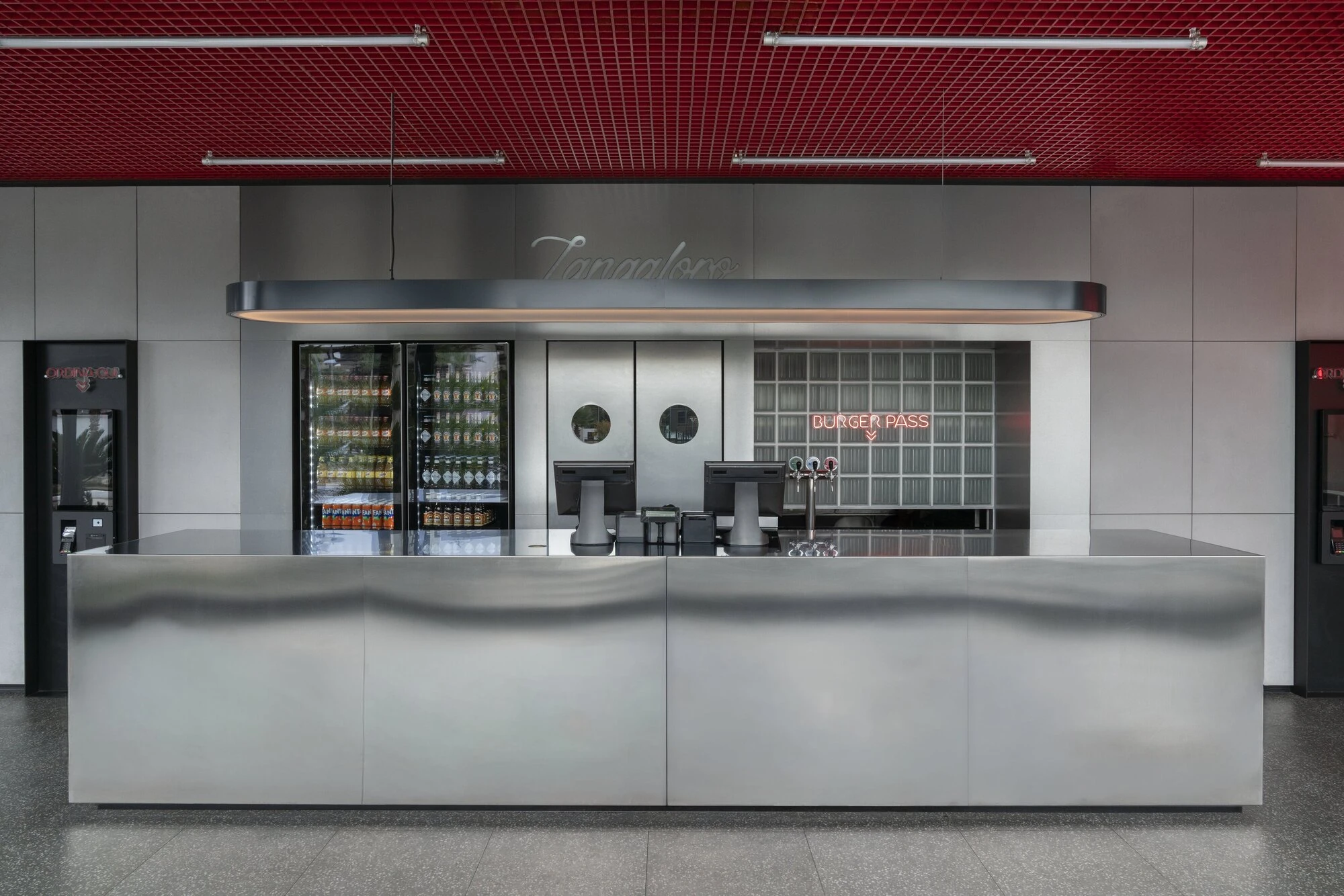 New Zangaloro — banco e display, Studio Didea