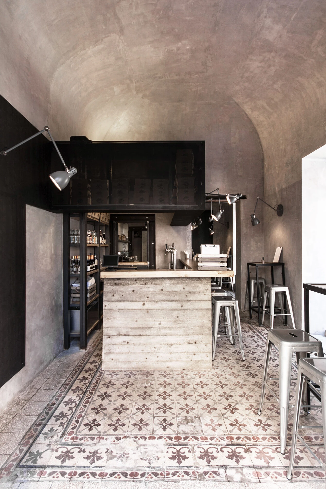 Unto, Food & Beverage a Palermo — Studio Didea — Materiali