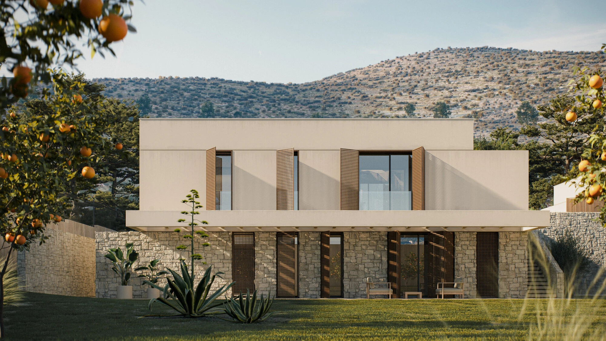 Villa in Sicilia #A539 — agrumeto, Studio Didea