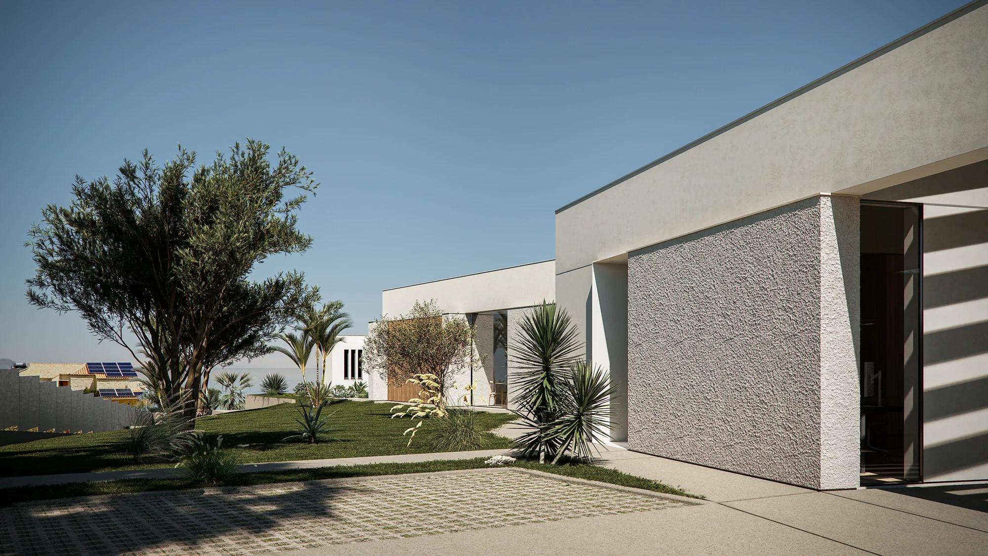 Villa #A736 — Residenziale a Augusta, Work in Progress · Studio Didea — Materiali