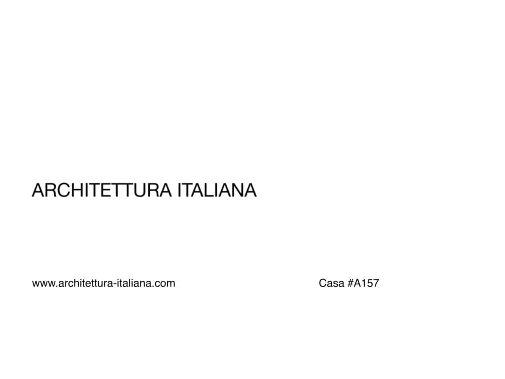 CASA #A157 | HOME PAGE ARCHITETTURA-ITALIANA