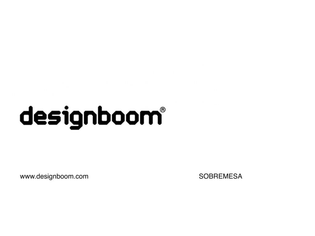 SOBREMESA SU DESIGNBOOM